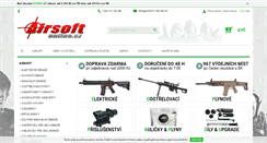 Desktop Screenshot of airsoft-online.cz